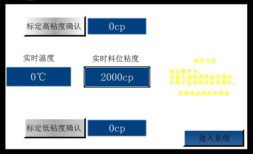 反應(yīng)液粘度標(biāo)定系統(tǒng)